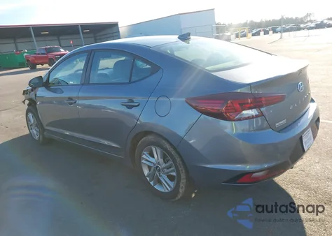 2019 Hyundai Elantra Sel from USA, damaged, VIN KMHD84LF5KU871694